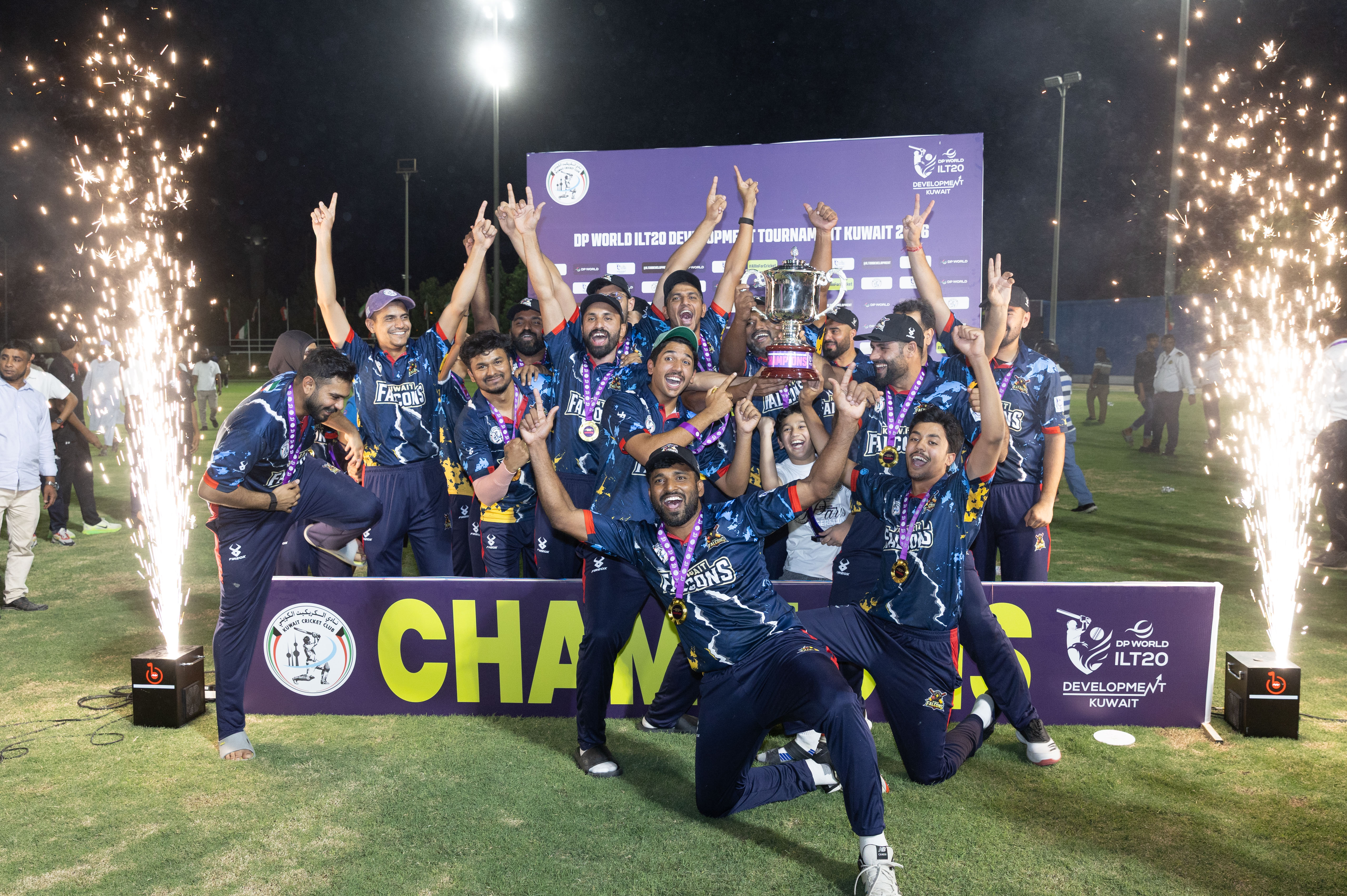  Kuwait Falcons crowned champions of DP World ILT20